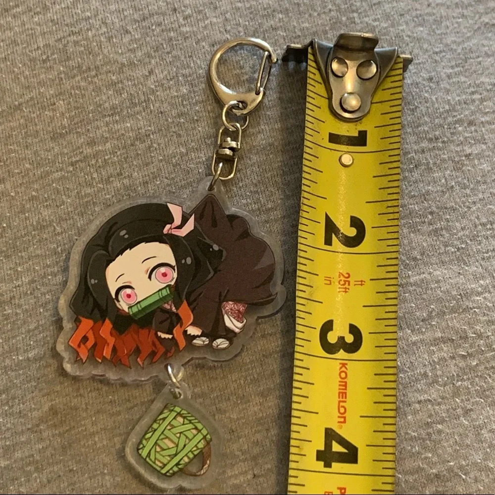 Demon Slayer Anime Nezuko Kamado Charm Keychain